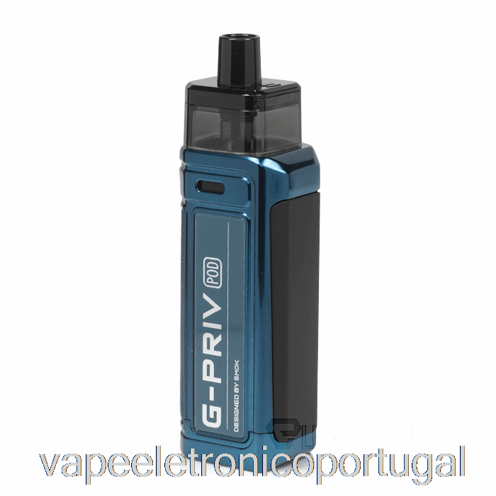 Vape Eletrônico Smok G-priv 80w Pod Kit Azul Fosco